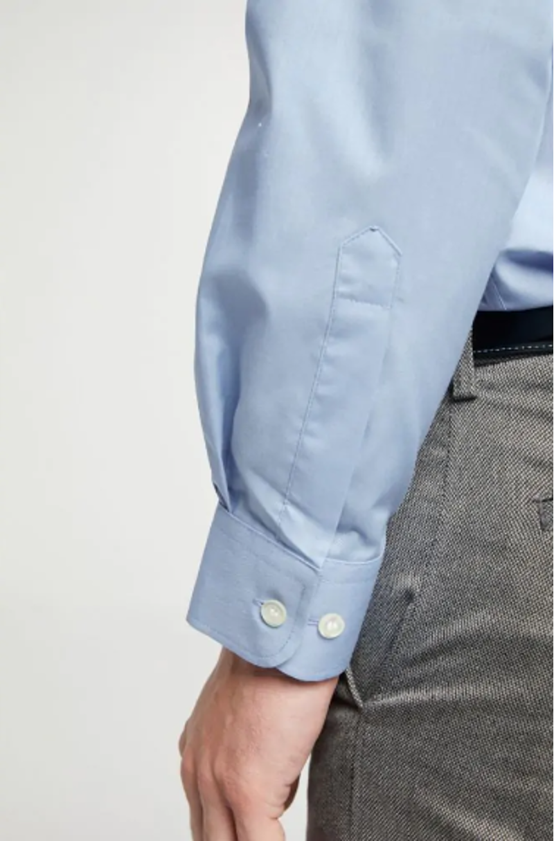  D2 Easy-Care Long-Sleeved Shirt Cornflower SLS3300E -2